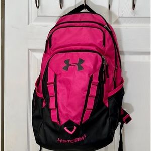 Under Armour tropic pink Storm Recruit Backpack